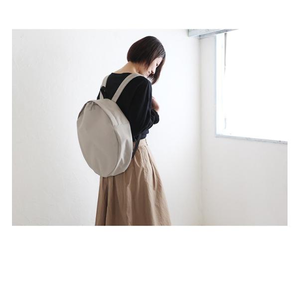 Anvocoeur アンヴォクール Ac Ac 円柱型リュックサック メンズバッグ タンバリンと旅人 ナチュラル バックパック ユニセックス ナチュラル レディースファッション おしゃれ Anvocoeur Ac Pumila
