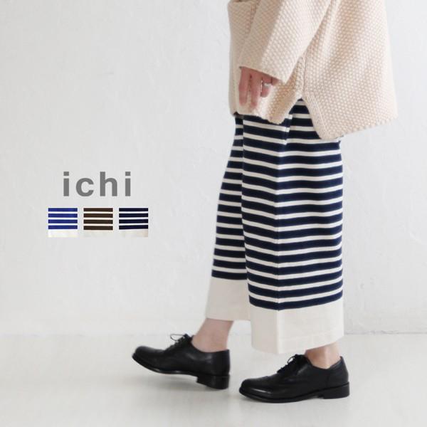 Ichi イチ Pt パネルボーダーパンツ ボトムス リラックスパンツ ボーダー コットン 日本製 国産 レディース ゆったり 大きいサイズ Pumila プミラ 秋服 Ichi 9 9 Pumila 通販 Yahoo ショッピング