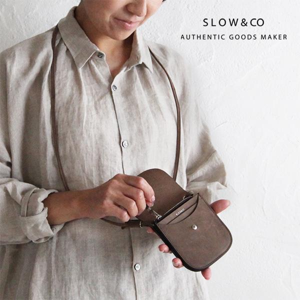 SLOW &CO ネックウォレット　イングラサット スロウ SLOW スロウ 財布 SLOW ネックウォレット ingrasat