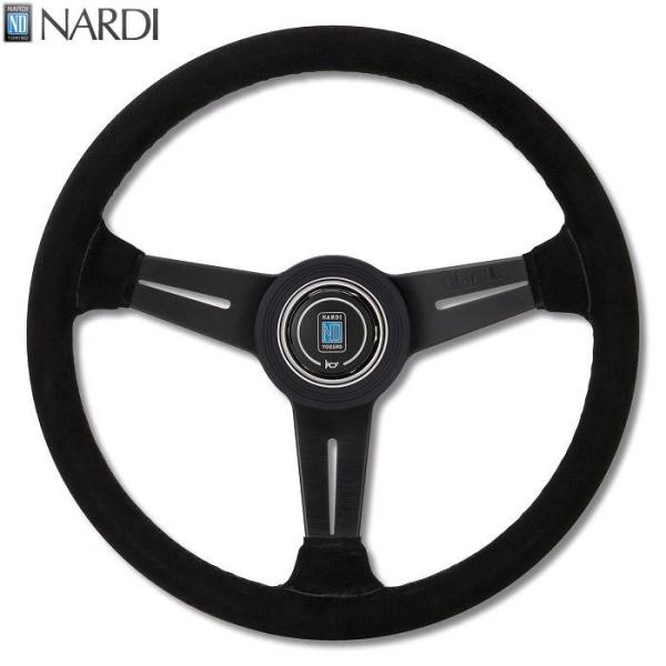NARDI ナルディ N343 BKスエード&BKスポーク BKステッチ NARDI ナルディ N343 BKスエード&BKスポーク BKステッチ