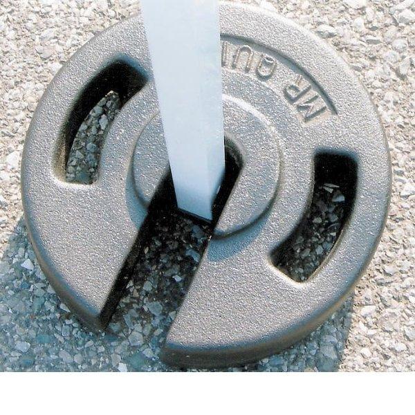 Mr　Quick　ミスタークイック　I-010　テント用おもり　鋳物重り　丸型　黒塗装　10kg　1支柱につき　メーカー直送品　同梱/代引き不可　重り