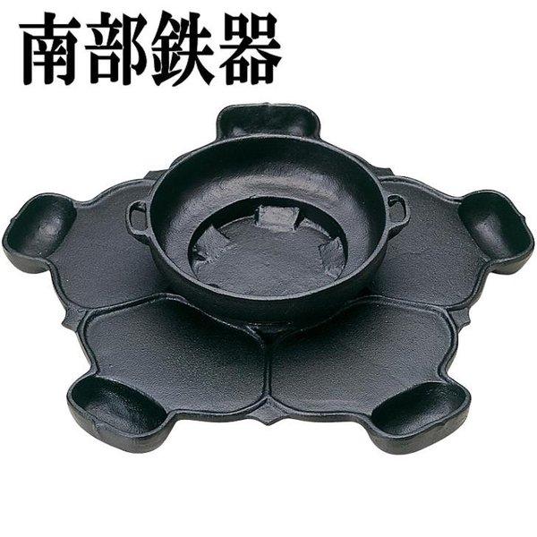 南部鉄器　義経鍋 送料無料(沖縄・離島を除く)】砺波商店 99-16-50127 南部鉄器 義経鍋 5