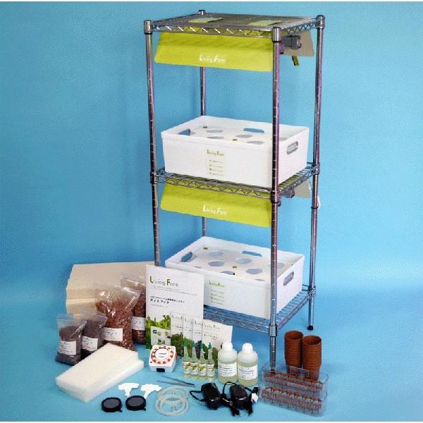 送料無料 沖縄 離島を除く リビングファーム Lf Rhl3 室内水耕栽培器キット Rh3 メーカー直送 代引き 同梱包不可 栽培セット Mohmmadiyon Com