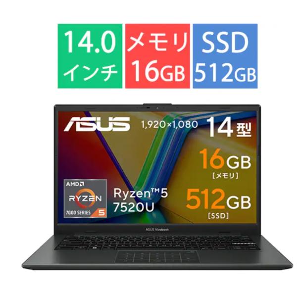 VivoBook 新品 エイスース ASUS ノートパソコン Vivobook 14型 Ryzen 5