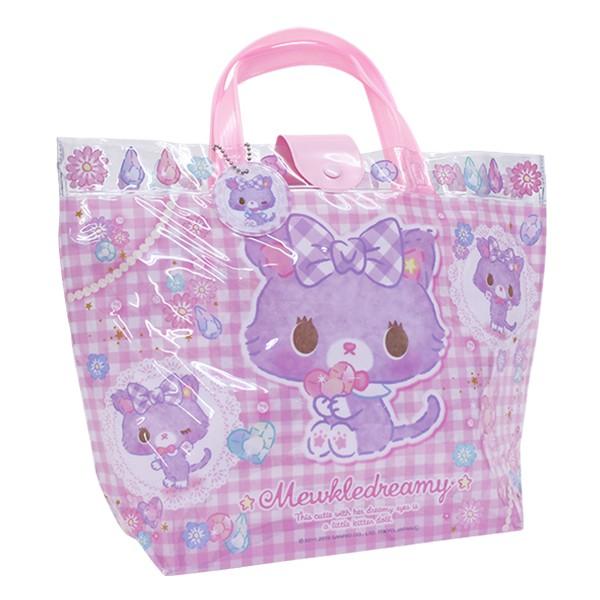 ミュークルドリーミー ビーチバッグ バケット プールバッグ バケット型 ビニールバッグ キッズ 女の子 猫 ねこ サンリオ Sanrio ピンク ゆめかわ 子供の入園入学バッグ Kcプレイス 通販 Yahoo ショッピング