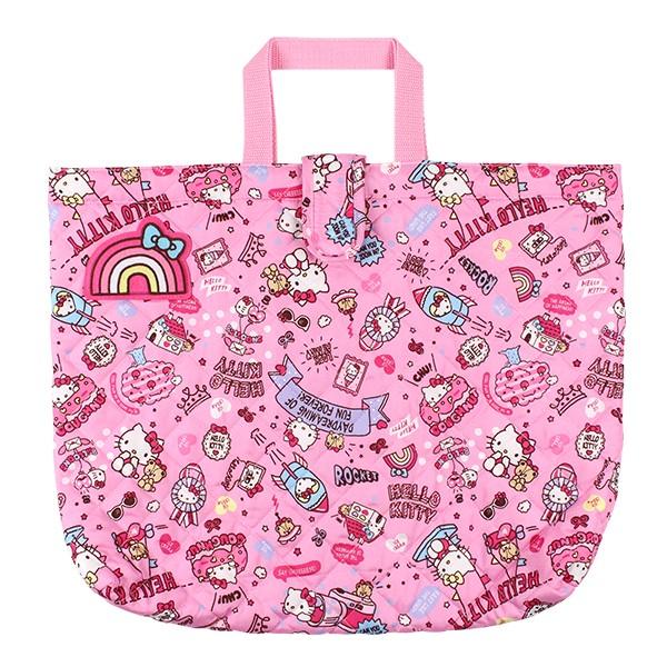 刺繍可 新柄 ハローキティ ピンク キルトレッスンバッグ大 お名前ワッペン付き マチ付き キッズ 女の子 Hello Kitty キティちゃん Sanrio 名入れ 子供の入園入学バッグ Kcプレイス 通販 Yahoo ショッピング
