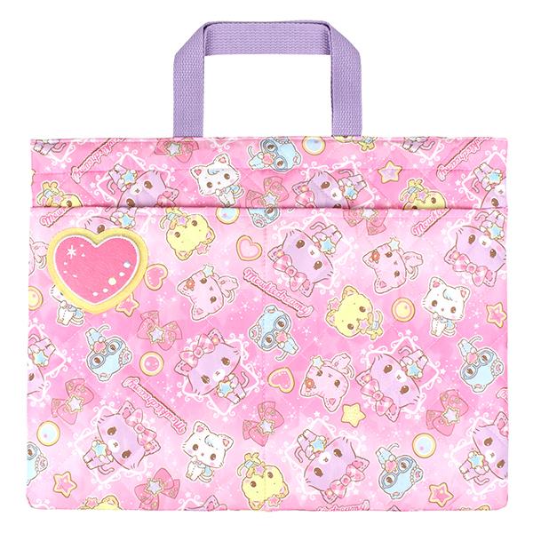 刺繍可 ミュークルドリーミー 前ポケット付き キルトレッスンバッグ お名前ワッペン付き キッズ 女の子 Mewkledreamy サンリオ Sanrio 紫 ピンク 猫 ネコ 名入れ 子供の入園入学バッグ Kcプレイス 通販 Yahoo ショッピング