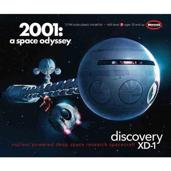 メビウス2001-3 2001年宇宙の旅 ディスカバリー号 1/144スケール プラモデルキット
