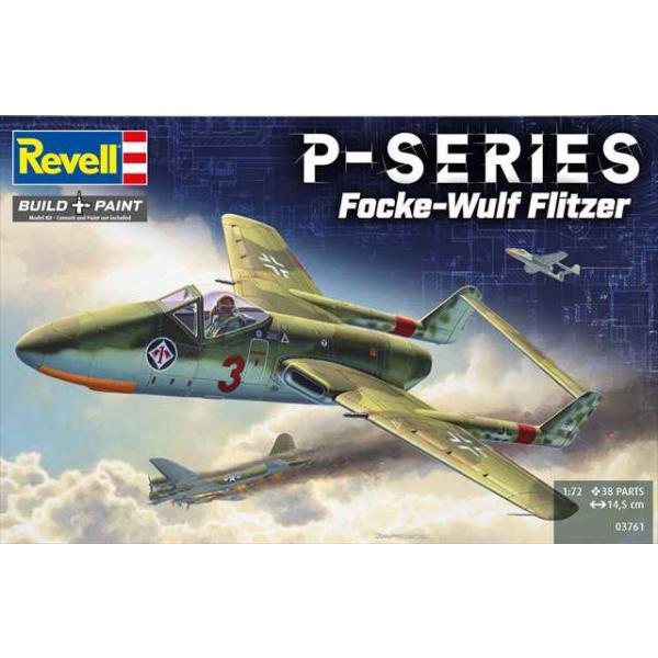 レベル 1/72 フォッケウルフ TL イェーガー “フリッツァー” プラモデル RV03761