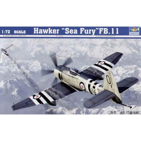 トランペッター 1/72 ホーカーシーフェリー FB.11 プラモデル 01631