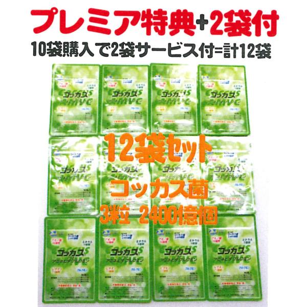 アミネビタクルクミン10袋+特別2袋サービス付=計12袋お買得セット・アドバンス アミネビタクルクミンコッカスx10袋+2袋サービス特典付=計12袋お