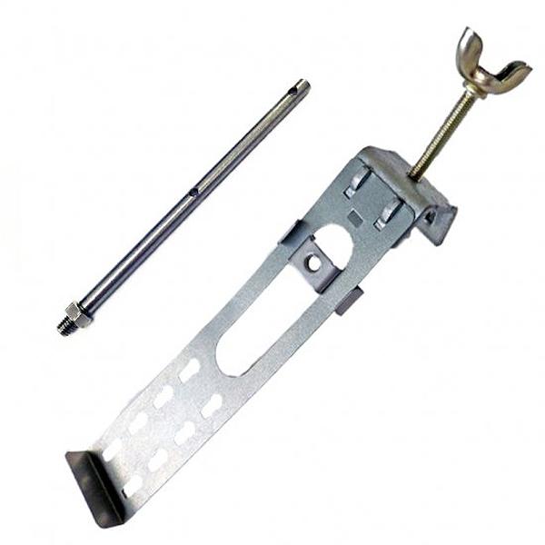 新発想のクランプバンドを採用した支柱セット！標準ベースセットで対応しきれなかった更に細い管材にも設置が可能！適用最小径φ16mm！細いパイプや管材に設置可能！作業効率がUP！クランプとバンドの一体化により作業効率が飛躍的にUP！2段がけでよ...