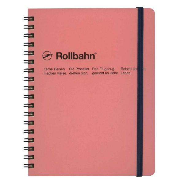 Rollbahn ロルバーンポケット付きメモ　ノート　いちごみるく　Lサイズ Rollbahn ロルバーン ポケット付メモ スコラ L デルフォニックス