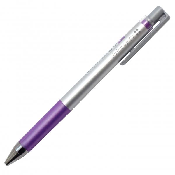 ゲルインキボールペン ジュースアップ ノック式 0.4mm メタリック