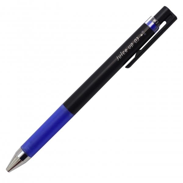 ゲルインキボールペン ジュースアップ ノック式 0.3mm ブルーブラック