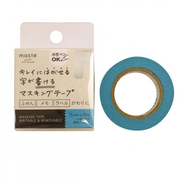 水性ペンで書けるマスキングテープ 小巻 マステ 15mm 10m ブルー Mst Fa04 Bl P1221 文具 文房具のkdm ヤフー店 通販 Yahoo ショッピング