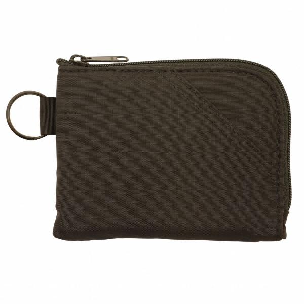 ブラックレザー ジッパーコンパクト財布 レザー Lジップウォレット｜コンパクト財布 ブラック 黒