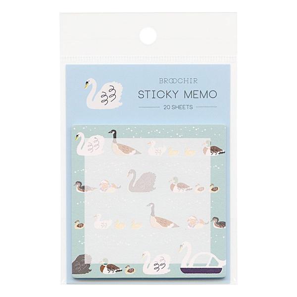 付箋 ふせん Broochir スクエア Mizudori スティッキーメモ かわいい 010 P 文具 文房具のkdm ヤフー店 通販 Yahoo ショッピング