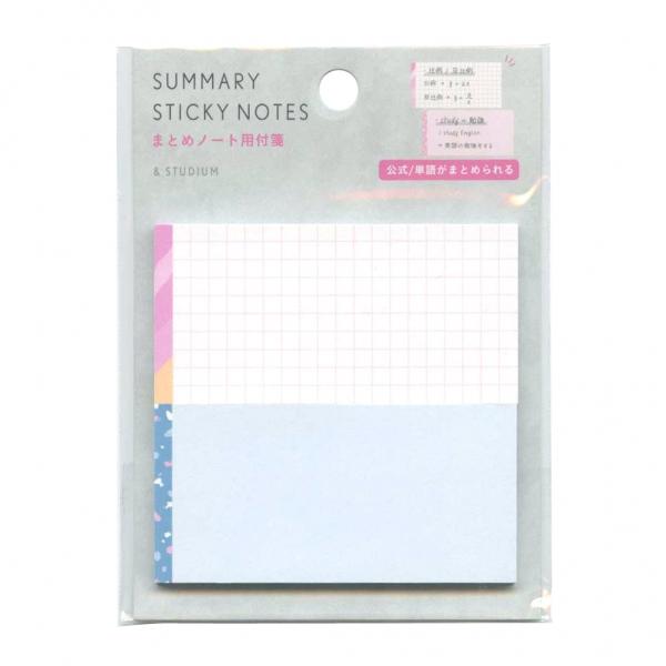 Summary Sticky Notes Paper ミックスタイプ まとめノート用 付箋 かわいい Gsnp 03 P 文具 文房具のkdm ヤフー店 通販 Yahoo ショッピング