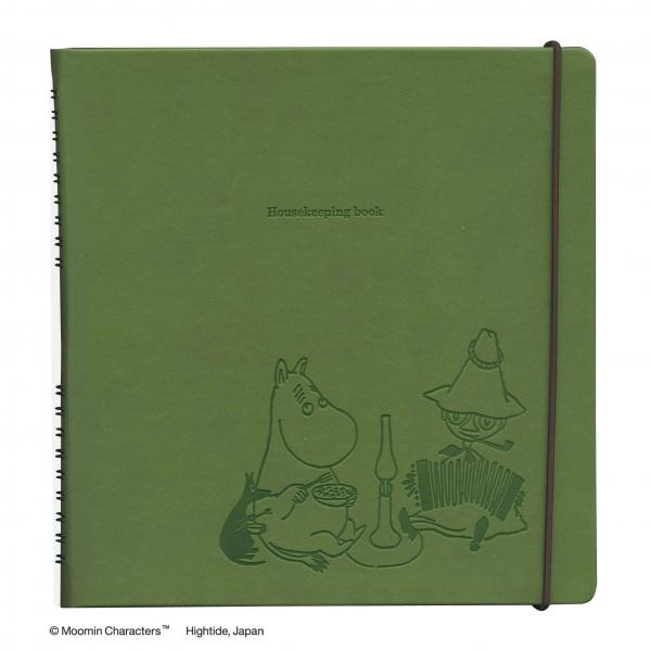 ハウスキーピングブック (ムーミン) カーキ 家計簿 MM089-KH :p137118 ...