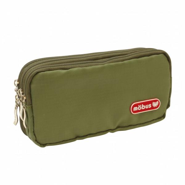 Mobus モーブス 多機能3連ジップペンケース カーキ ペンポーチ 筆箱 かっこいい Mot 3z 03 P 文具 文房具のkdm ヤフー店 通販 Yahoo ショッピング