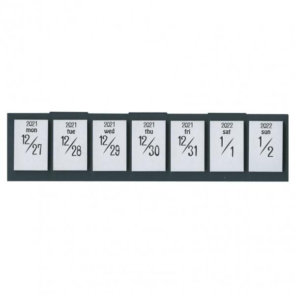 22年 卓上日めくり付箋カレンダー Himekuri Whitegray Kp0025 001 P 文具 文房具のkdm ヤフー店 通販 Yahoo ショッピング