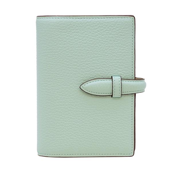 システム手帳 ミニ6 モルビド ベルト15mm アクア/ガーデニア 751-07  