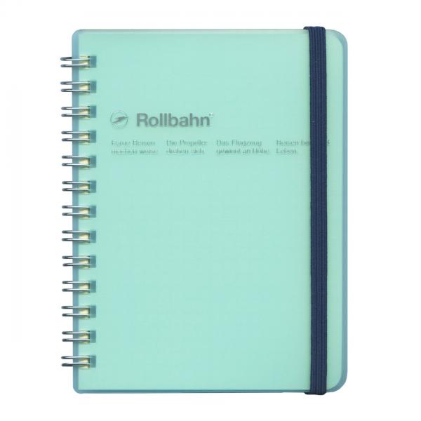 ロルバーン ポケット付メモ クリアM クリアブルー 500928 720 : 文具