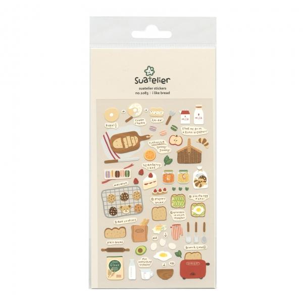 手帳やノートを可愛くデコレーションしちゃおう!!お洒落で可愛いをコンセプトにした韓国のブランド「Sua+elier」(スワテリエ)シリーズ。シンプルな色使いが可愛いステッカーで、目印やアクセントになります。お手紙に貼ったり、手帳の目印にした...