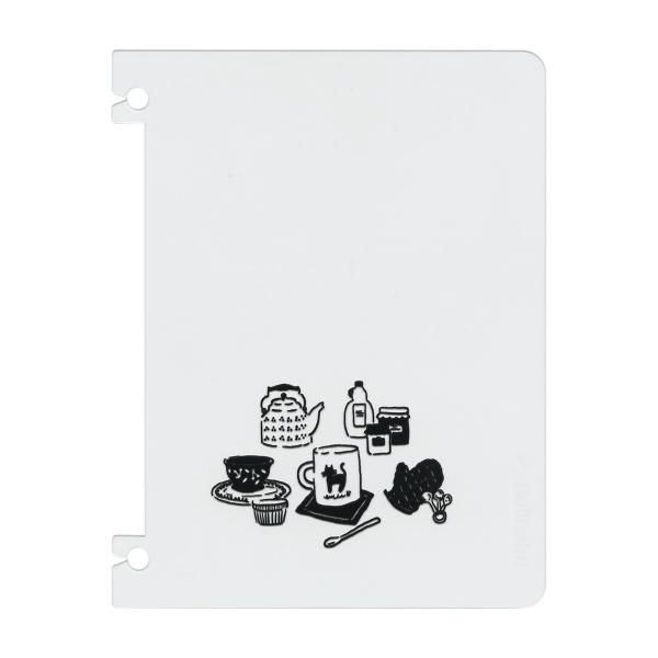 フェイブ ロルバーン ポケット付メモ M用プロテクター ブラック