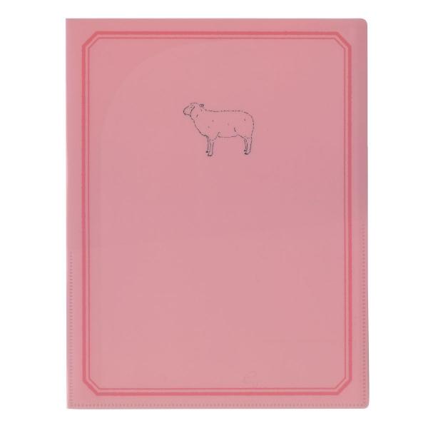 Animal Series A4クリアブックファイル ヒツジ クリアファイル クリア
