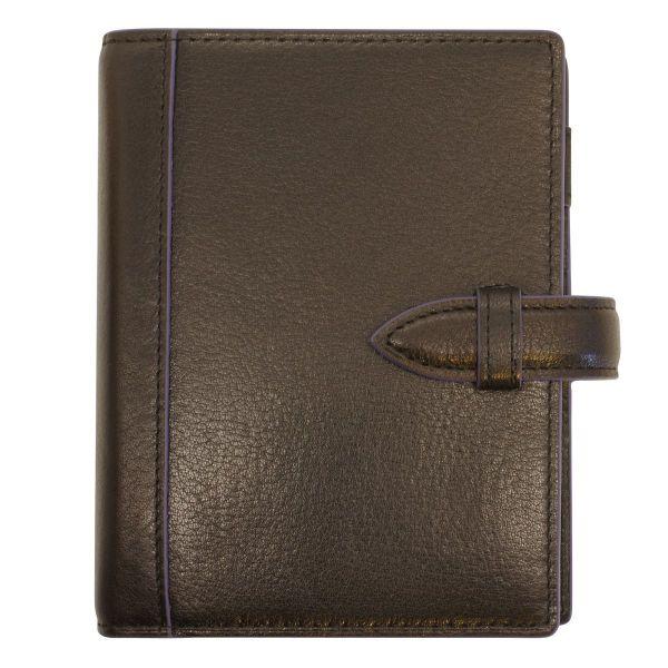 イシュー ミニ6サイズ リング径19ミリ ベルト ブラック システム手帳