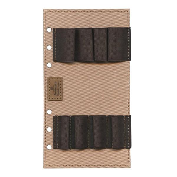 ビタリータ バイブルサイズ 4本 ペンホルダー ナチュラル システム手帳