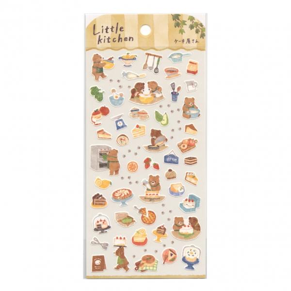 動物たちが働いている様子を描いた愛らしいシールです!?絵本を読んでいるようなストーリー性のある構成に仕上げられています。手帳やノートのデコレーションにも使いやすいサイズです。?※詳細画像に一部別イラストの商品を使用しております: 60000...