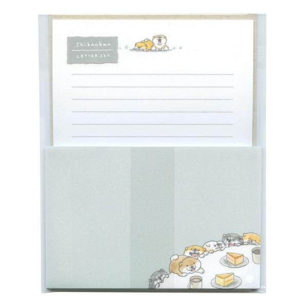 大人気「しばんばん」のレターセットです。手紙を書く側も受け取る側もほっこり癒される、やさしいイラストタッチで描いたしばんばんたちの日常をお届けします。・封筒:1柄・4枚/H97×W147mm・便箋:1柄・8枚H184×W136mm内・パッケ...
