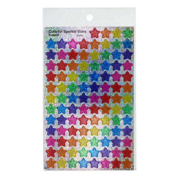 アメリカンシール スパークル ホログラム カラフルスター ステッカー R