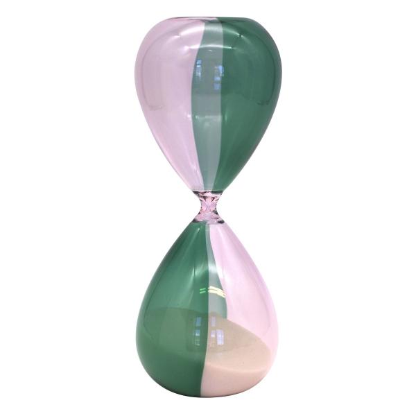 砂時計 バイカラーL（30分） PI×TBL（ピンク×ターコイズブルー） DB082