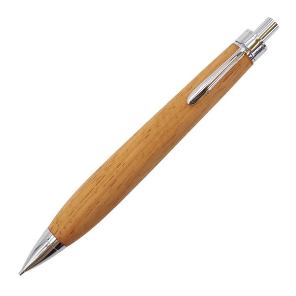木軸 シャープペンシル 0.5mm ナーラ縮み杢 KIKI-M098 : 文具・文房具