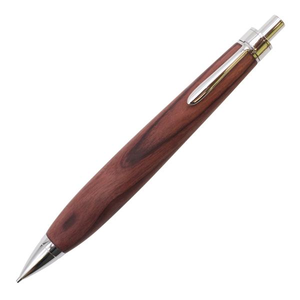 木製シャープペンシル 木軸 シャープペンシル 0.5mm キングウッド KIKI-M094 : 文具・文房具