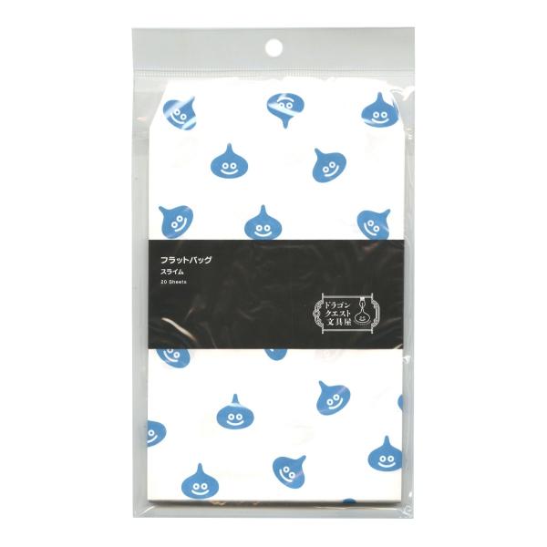 ドラゴンクエスト文具屋 フラットバッグ 紙製ギフトバッグ スライム