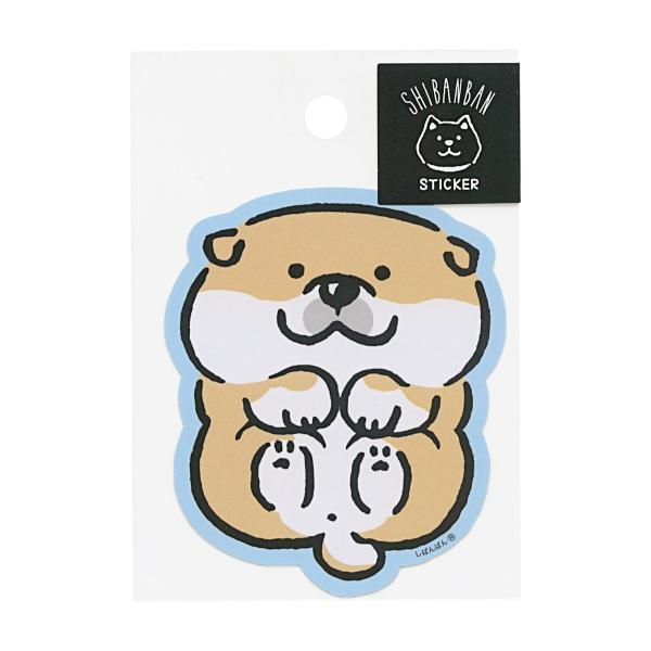 かわいらしいしばんばんのステッカー。スマホケースに貼るのにちょうど良いサイズです。: 600000025264: 200000004942: