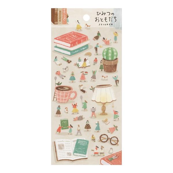 日常生活に紛れたこびとたちの様子を描いたPET素材のシールです。大きなモチーフピースとこびとピースを組み合わせて使うことで、物語性のあるデコレーションを楽しむことができます。・素材:透明PET、マットニス: 600000025306: 20...