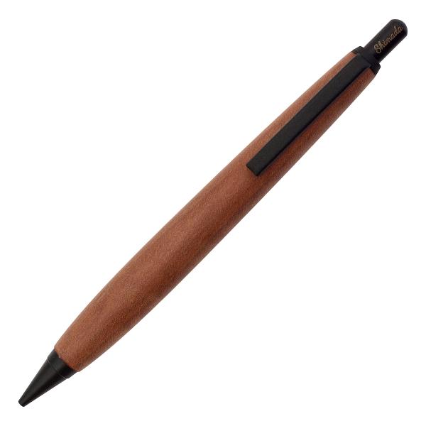 002BK 木軸 シャープペンシル 0.5mm 山桃 1721132 : 文具・文房具のKDM