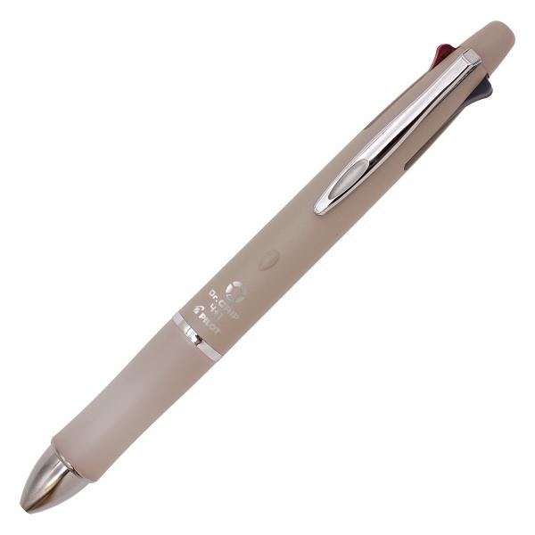 ドクターグリップ4+1 ボタニカルカラー 0.5極細+シャープ0.5mm リネン