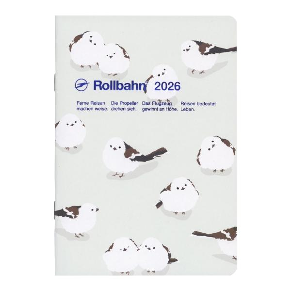 2026年 手帳 10月 月間 ロルバーンノートダイアリー アニマル B6