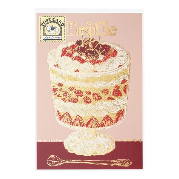 イラストレーター「いのうえ彩」さんが描く、細く美しいガリ版(謄写版)の線を金箔で表現しました。形や色で魅了するマカロン、まるで湖で泳いでいる様な可愛らしいスワンシュー、トライフルやタルトなど美味しそうなスイーツにふんだんに金箔をあしらった美...