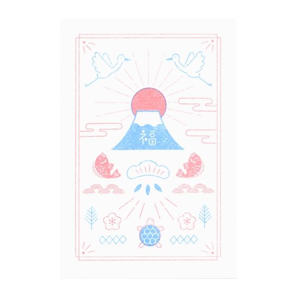 版画のような風合いが特徴の「レトロ印刷JAM」さんとのコラボアイテム。リソグラフ印刷で刷り上げた、特徴的なレトロ感のある表情豊かなポストカードです。: 600000025948: 200000005294: