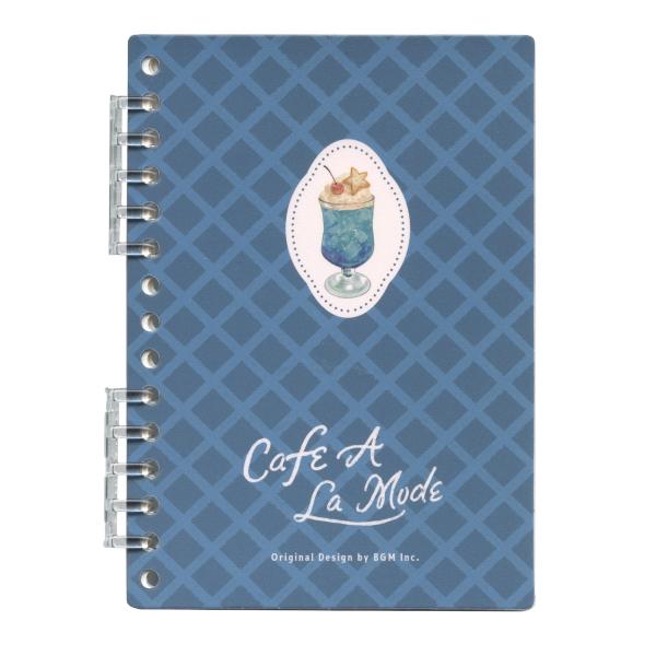 シール交換やシール・マステの保管に便利なシール帳です。フレークシール、マステなどの薄い素材に最適。厚口両面剥離紙24枚48ページ仕様。バインダーリング式のシール帳なのでカスタマイズも自由に楽しめます。※立体シールなど厚みのあるシールは貼り付...