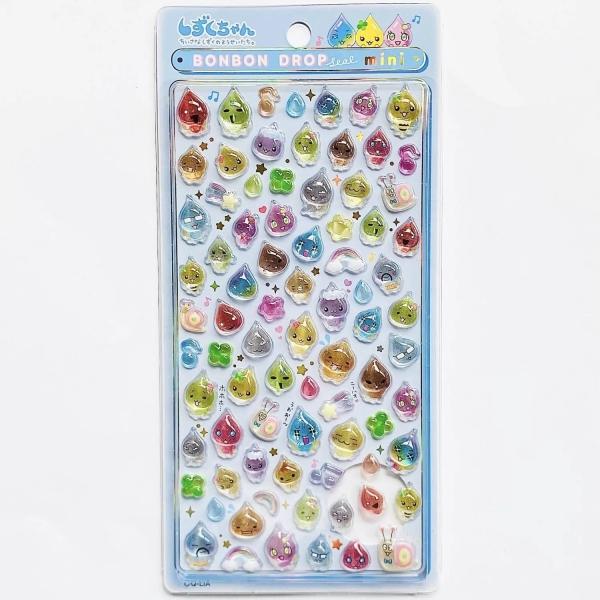 ボンボンドロップシール mini しずくちゃん 4種セット しずくちゃん】ボンボンドロップシール ミニ 抽選販売開始（12月10日23