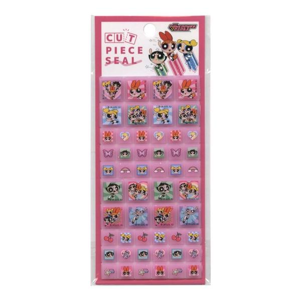 キャラクターカットピースシール パワーパフガールズ 137383 : 文具